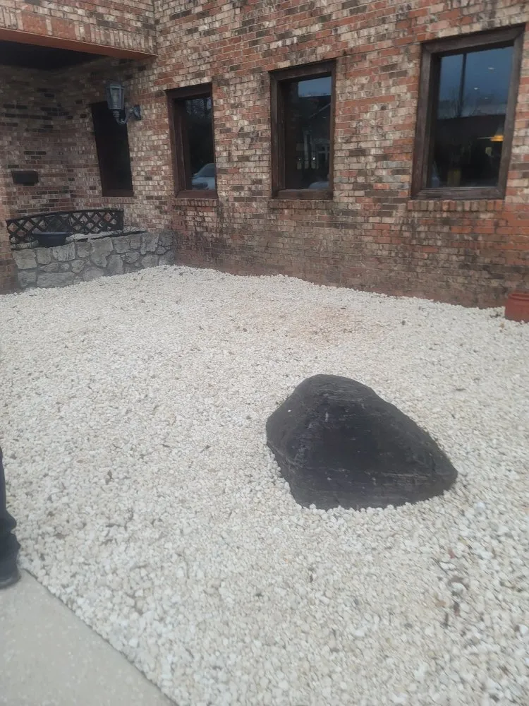 Custom yard cleanup service for residential properties in Mobile, AL by Double Trouble Lawn Care