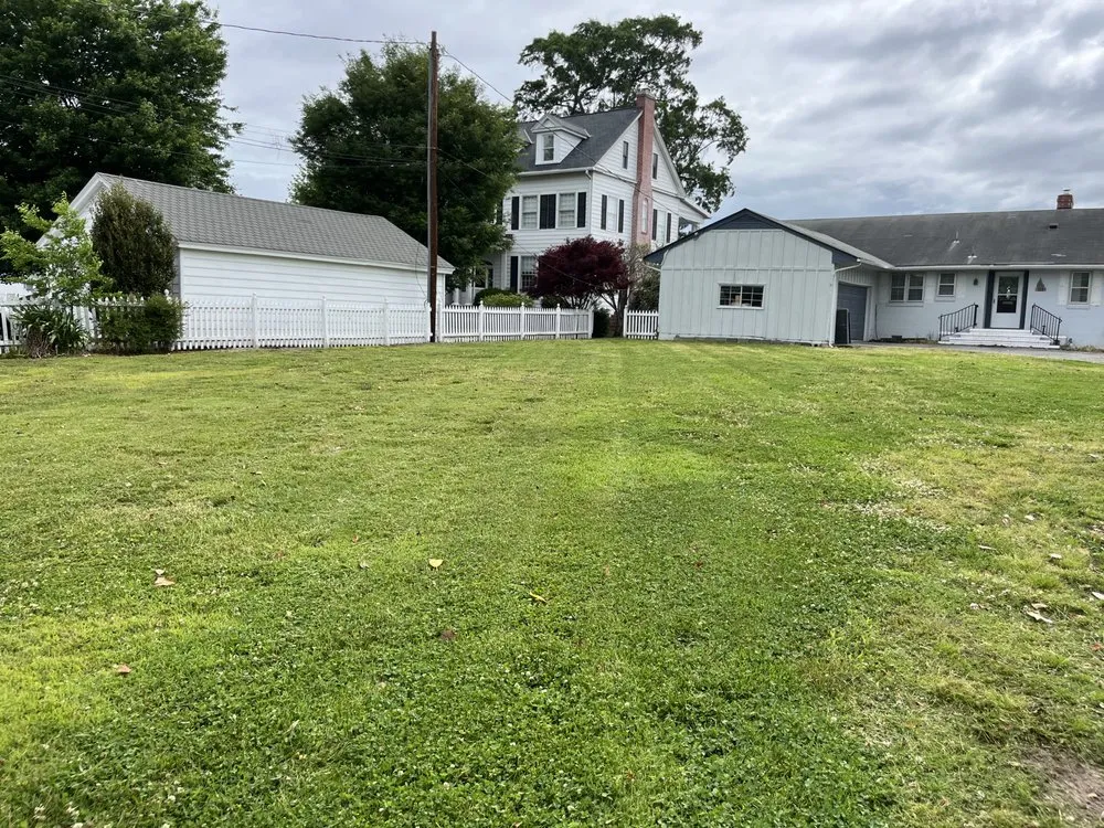 Custom landscaping services for year-round maintenance in Seaford, VA by Double Trouble Lawn Care