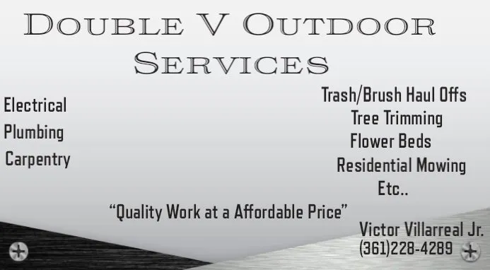 Local landscape installation in Kingsville, TX - Double V Outdoor Services