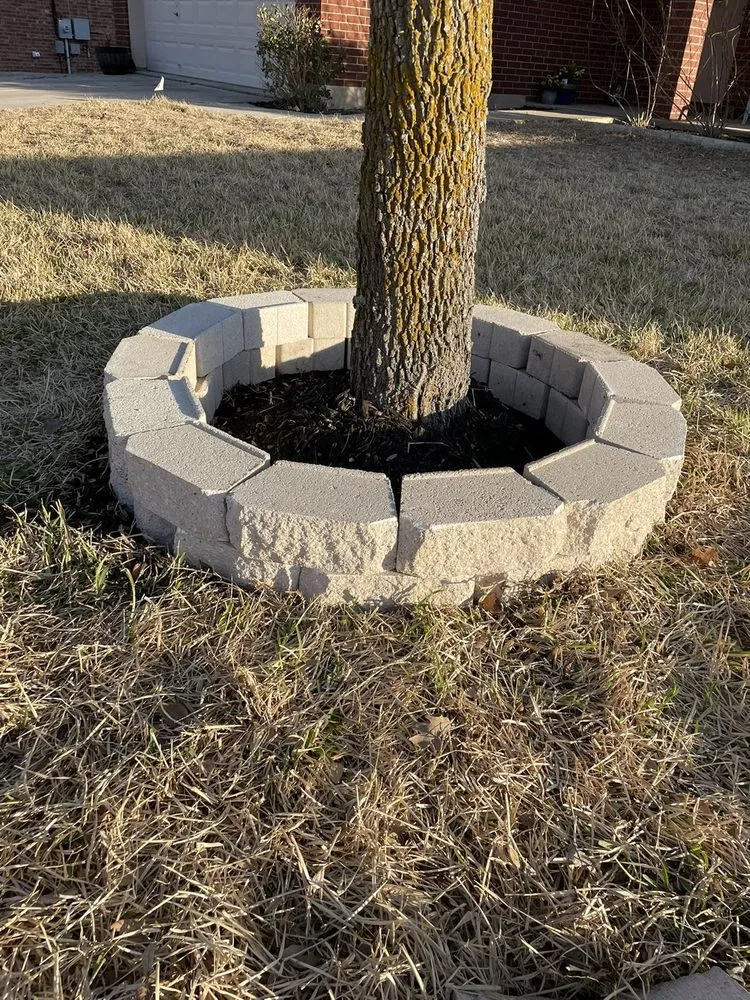 Custom landscape design in San Antonio, TX by Doubled AA Design Landscaping