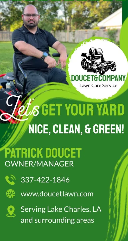 Affordable landscape installation near you across Lake Charles, LA - Doucet & Company Lawn Care Service