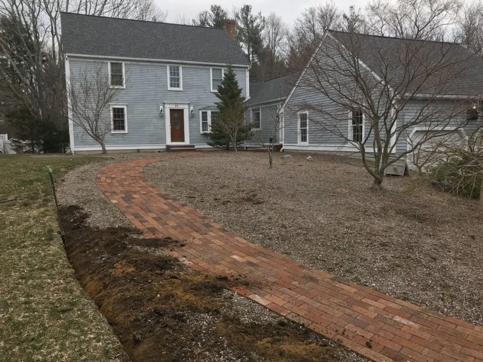 Custom residential landscaping in Mansfield, MA - Doug & Jeff Landscaping