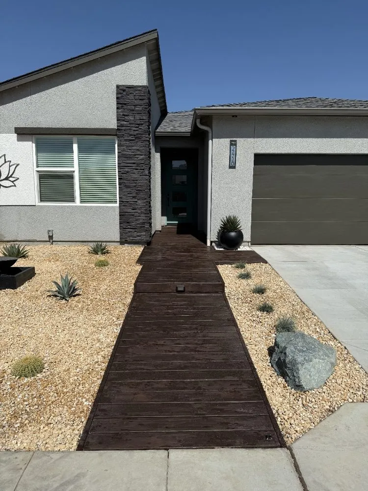 Affordable landscape installation for beautiful yards in Fresno, CA by Doug Fluter Landscaping