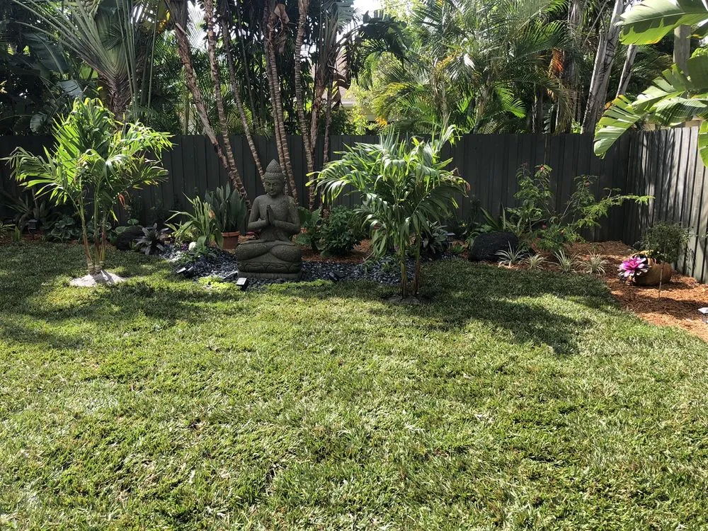 Professional residential landscaping for residential properties in Fort Lauderdale, FL by Doug Shines Property