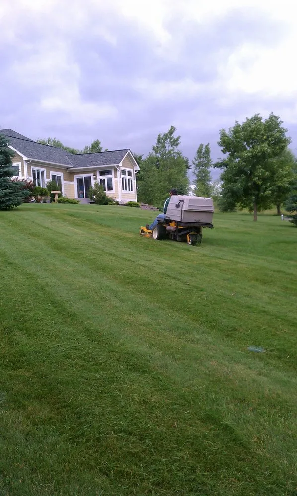 Custom landscape installation for homes across Minneapolis, MN - Dougherty's Lawn Care