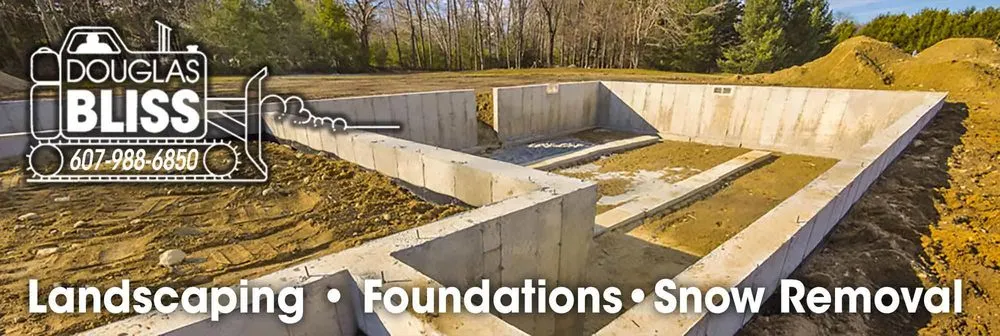 Custom landscape installation in Oneonta, NY - Douglas Bliss Landscaping & Excavating