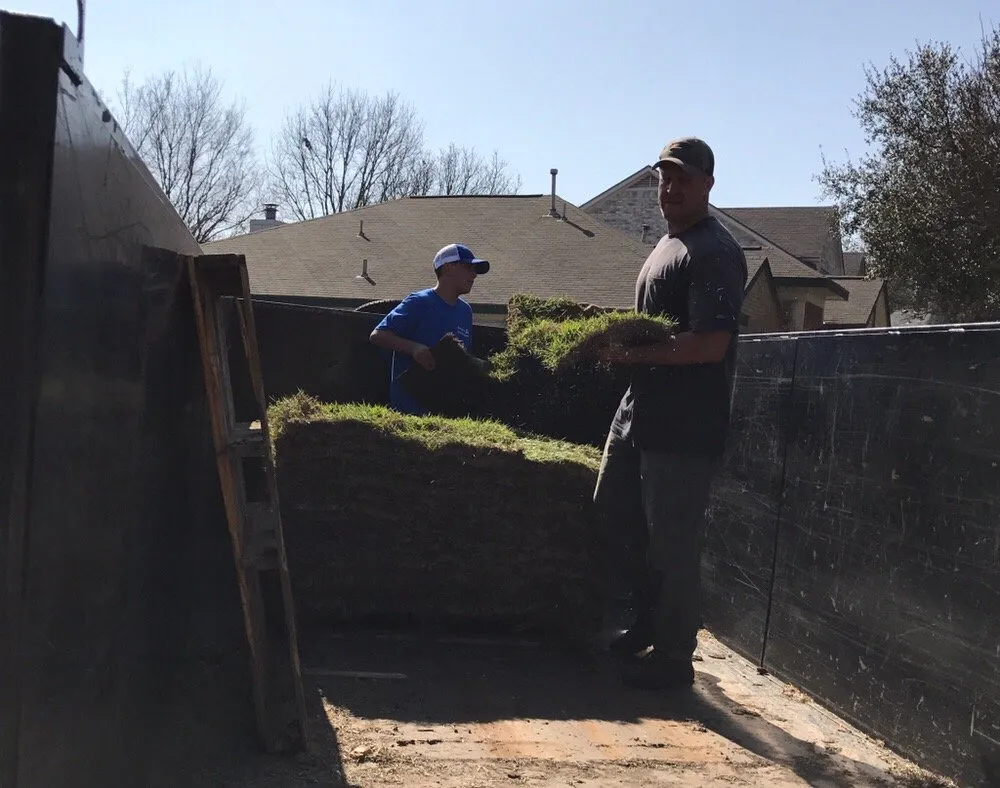 Local yard cleanup service in Liberty Hill, TX by Douglas Landscapes