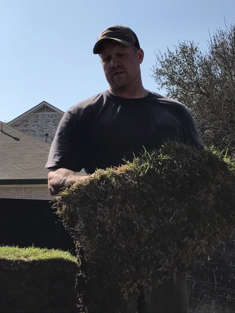 Custom landscape design in Liberty Hill, TX by Douglas Landscapes