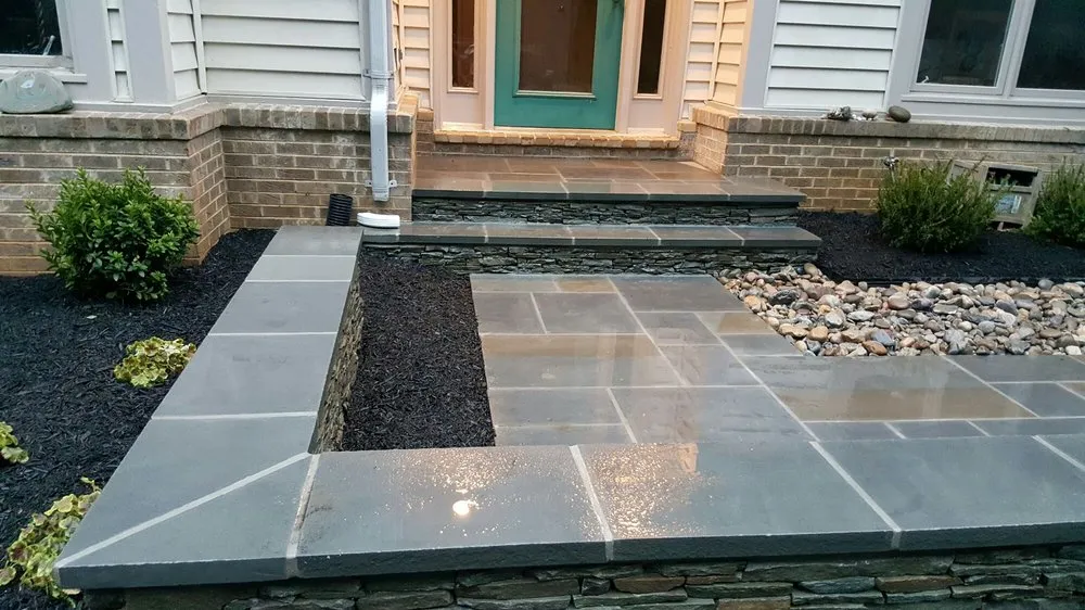 Expert lawn care service for beautiful yards in Woodbridge, VA by Douglas Landscaping & Masonry