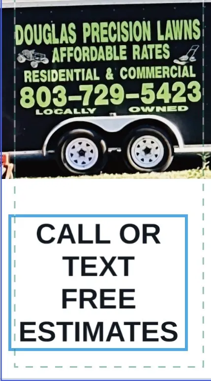 Professional lawn mowing service in Lugoff, SC by Douglas Precision Lawns