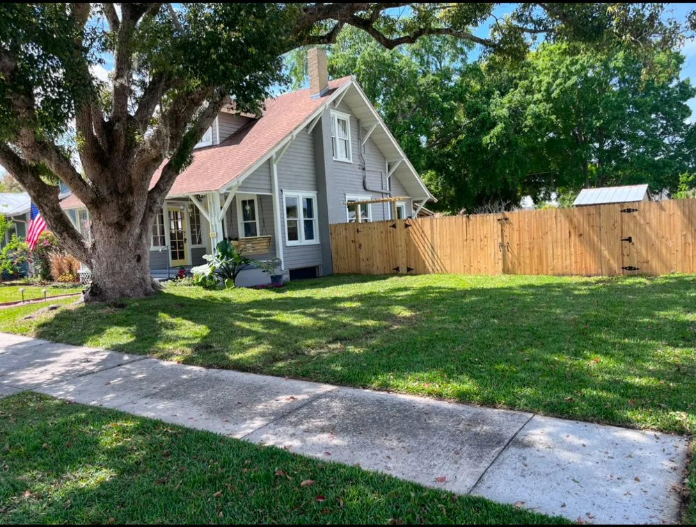 Local residential landscaping in St. Cloud, FL by Douglas Sod & Landscape