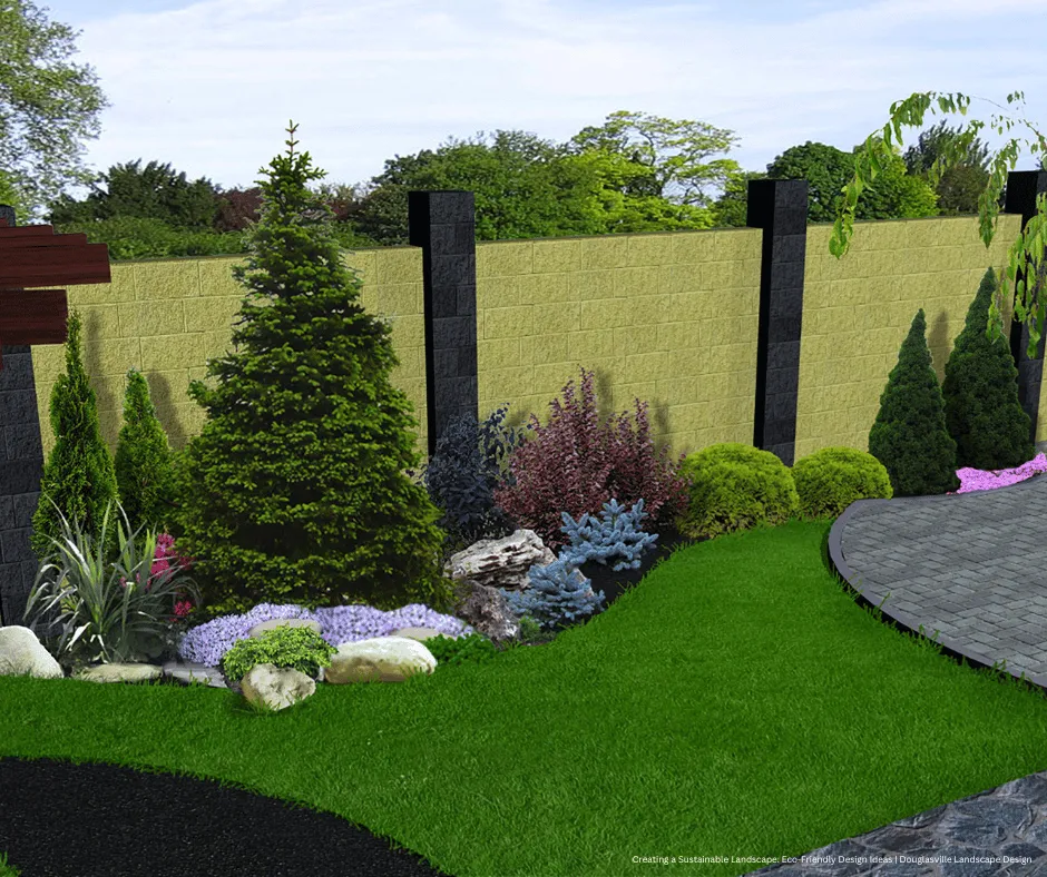 Custom garden landscaping for outdoor upgrades across Douglasville, GA - Douglasville Landscape Design