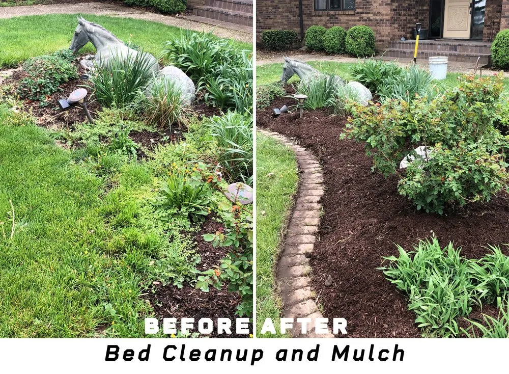 Custom garden landscaping in Thomasboro, IL by Doug'll Do It