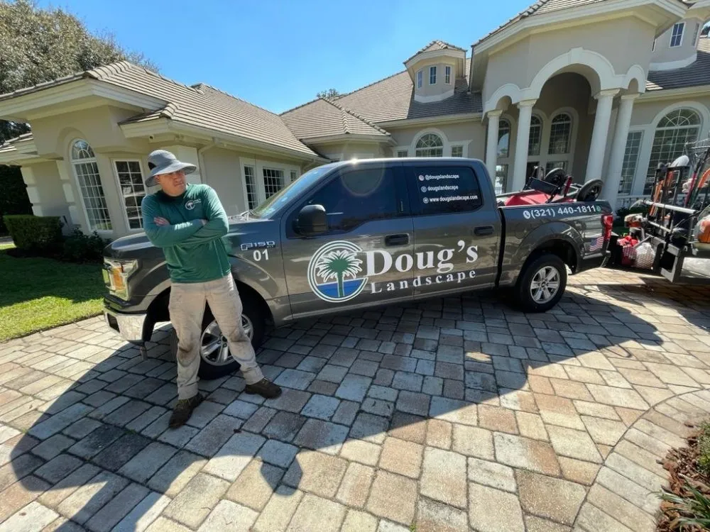 Reliable lawn mowing service in Windermere, FL by Doug's Landscape