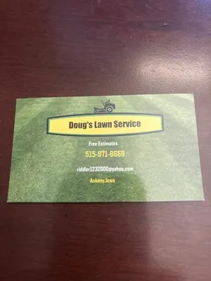 Doug's Lawn Service Logo
