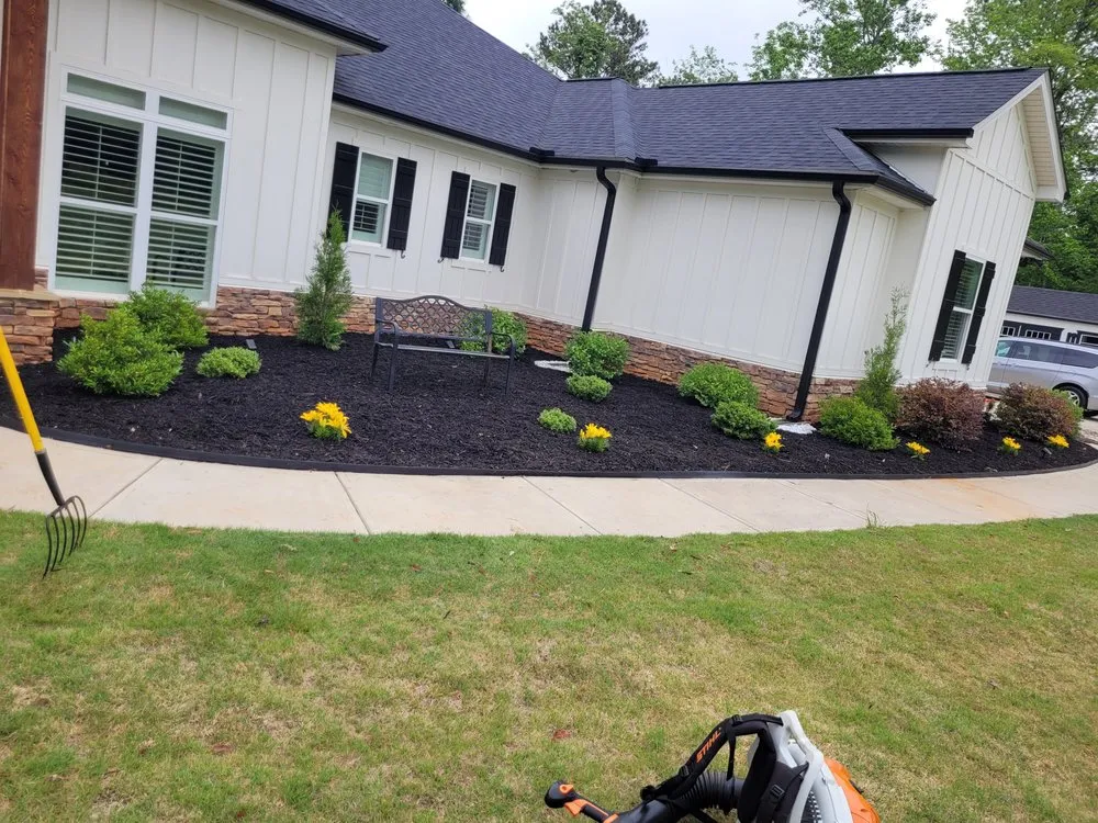 Trusted residential landscaping for year-round maintenance in Statham, GA by Dove Creek Landscaping