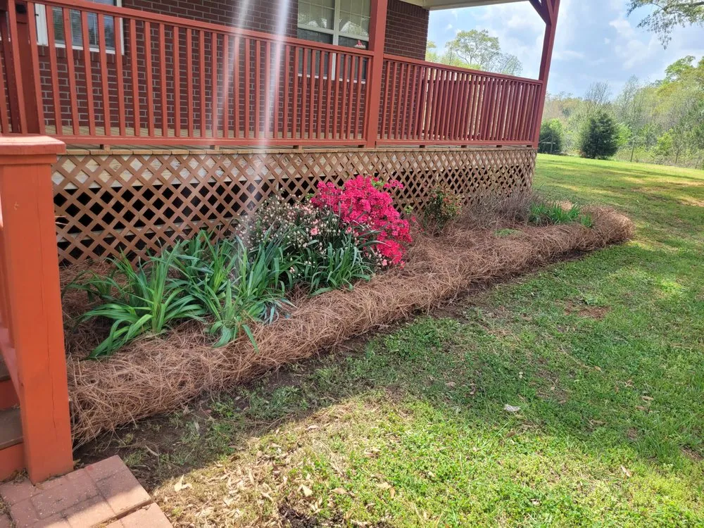 Affordable garden landscaping for beautiful yards in Statham, GA by Dove Creek Landscaping