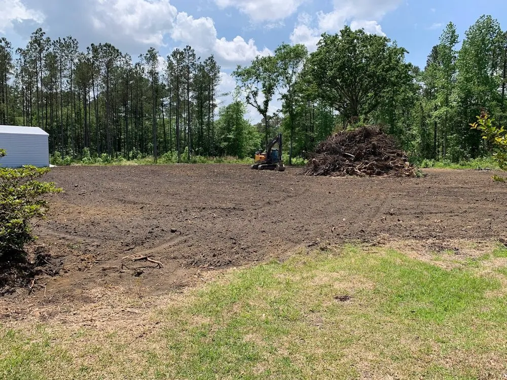 Reliable outdoor landscaping for homes in Hope Mills, NC by Dove Davis Lot Clearing And Landscaping