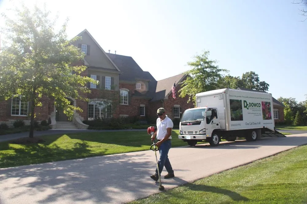 Trusted lawn mowing service in Chesterfield, MO by Dowco Enterprises