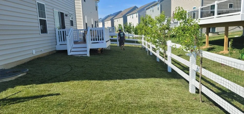 Custom residential landscaping for residential properties in Windsor, OH by Down 2 Ground Maintenance