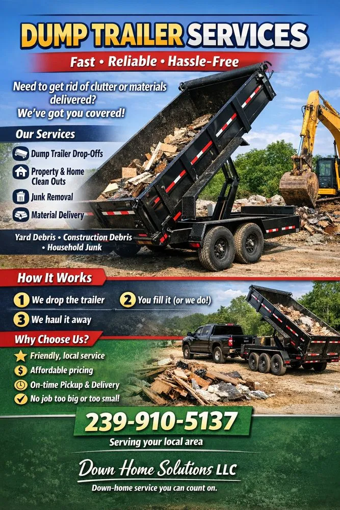 Local landscaping services in North Fort Myers, FL - Down Home Solutions