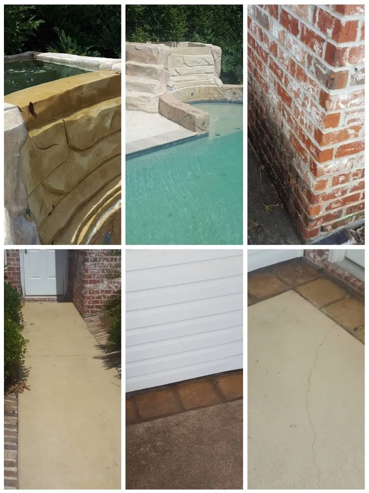 Custom outdoor landscaping with custom design in Natchitoches, LA by Down Pressure Power Washing