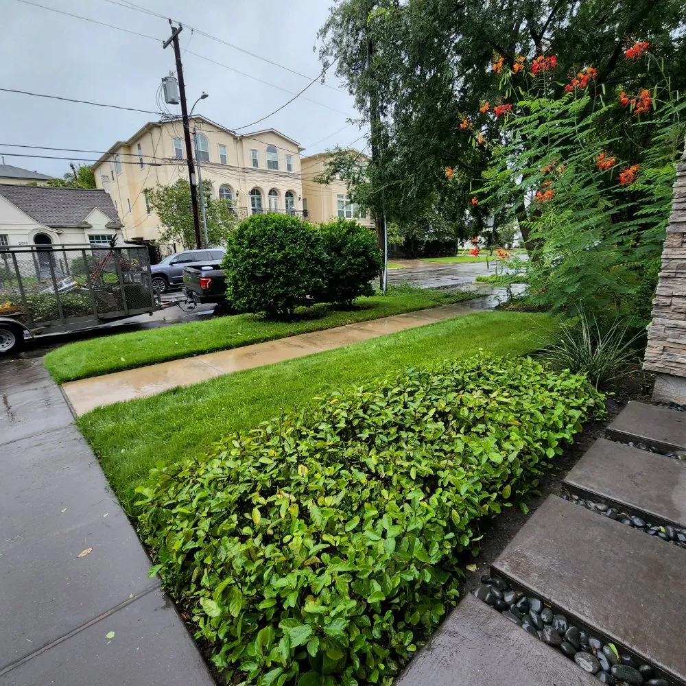 Custom residential landscaping for residential properties across Houston, TX - Down South Farms