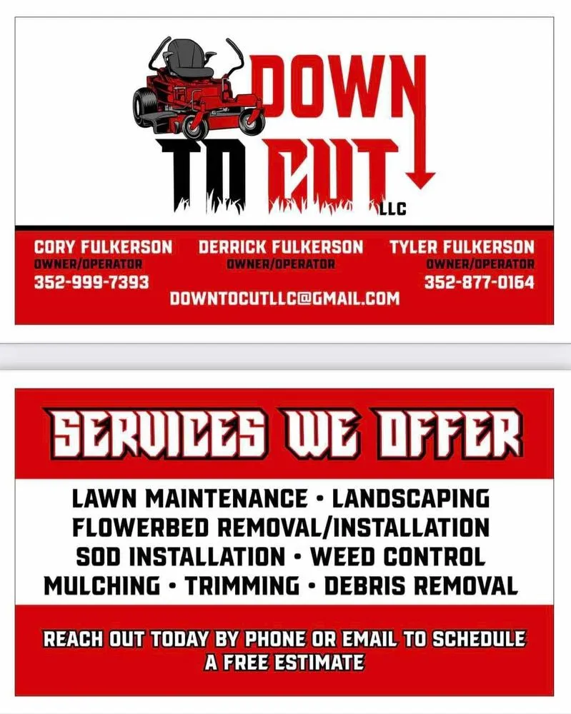 Local landscape installation in Spring Hill, FL by Down to Cut