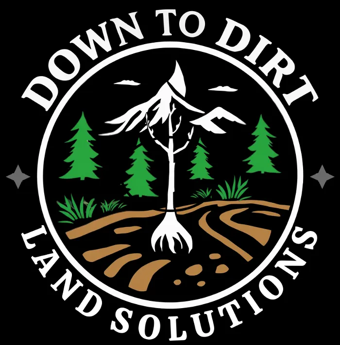 Professional landscape installation for beautiful yards in Harmony, NC by Down To Dirt Land Solutions