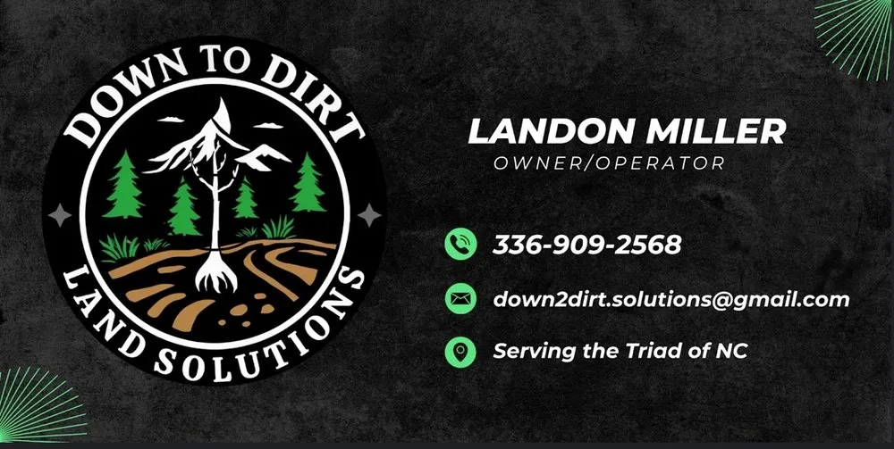 Local lawn care service with custom design across Harmony, NC - Down To Dirt Land Solutions