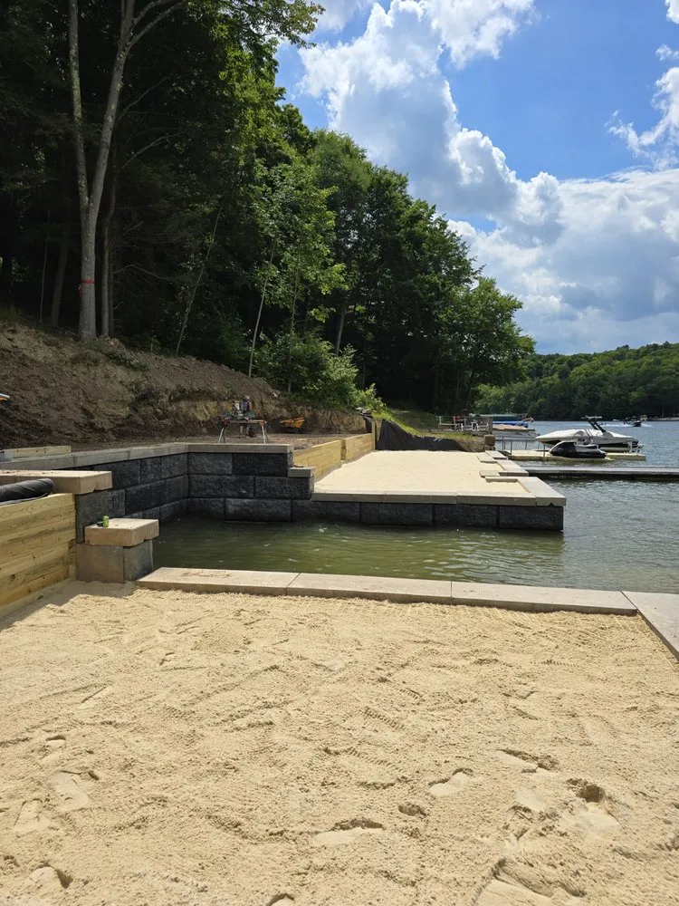 Custom landscaping services in Central City, PA - Down to Earth at the Lake