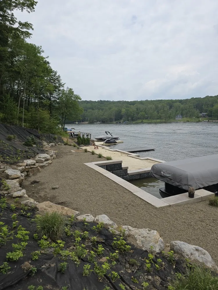 Top-rated landscape installation in Central City, PA - Down to Earth at the Lake