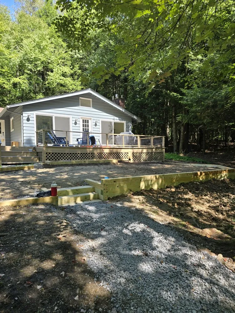 Custom lawn mowing service for beautiful yards in Central City, PA by Down to Earth at the Lake