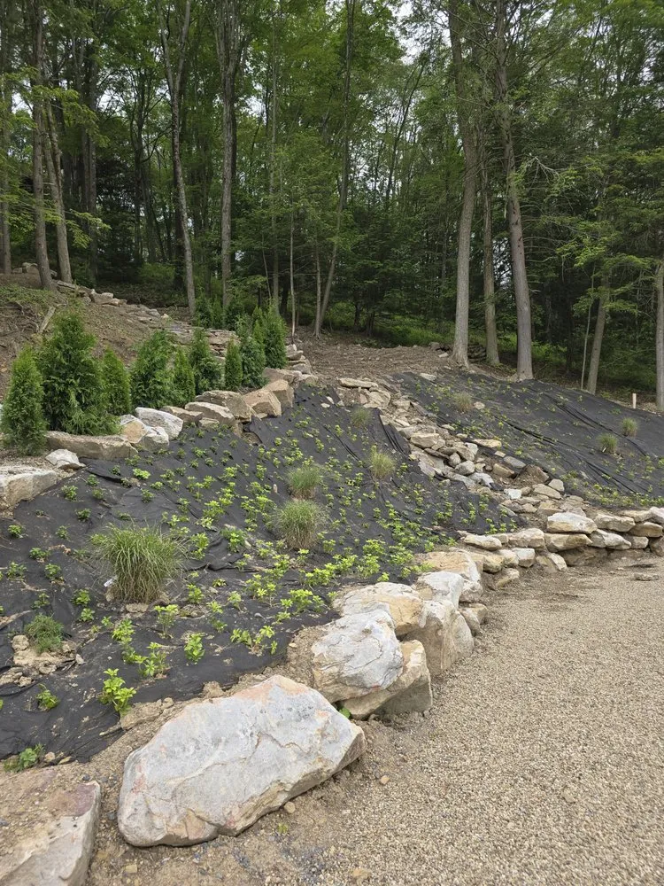Professional residential landscaping for year-round maintenance in Central City, PA by Down to Earth at the Lake