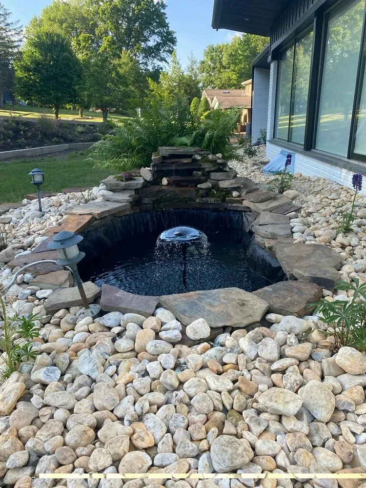 Local residential landscaping experts serving Central City, PA - Down to Earth at the Lake