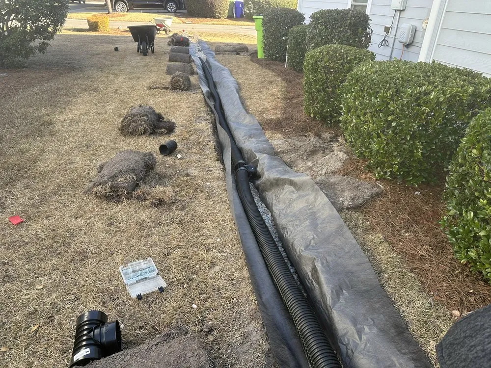 Reliable yard maintenance for homes in Supply, NC by Down to Earth Landscaping and Maintenance