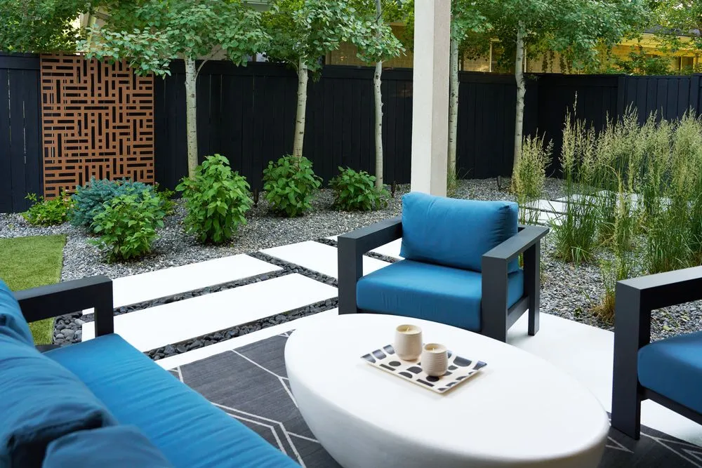 Professional landscape design with custom design in Denver, CO by Down To Earth Landscaping