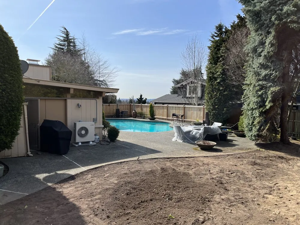 Custom landscape installation for outdoor upgrades across Bellevue, WA - Down to Earth Landscaping, Inc