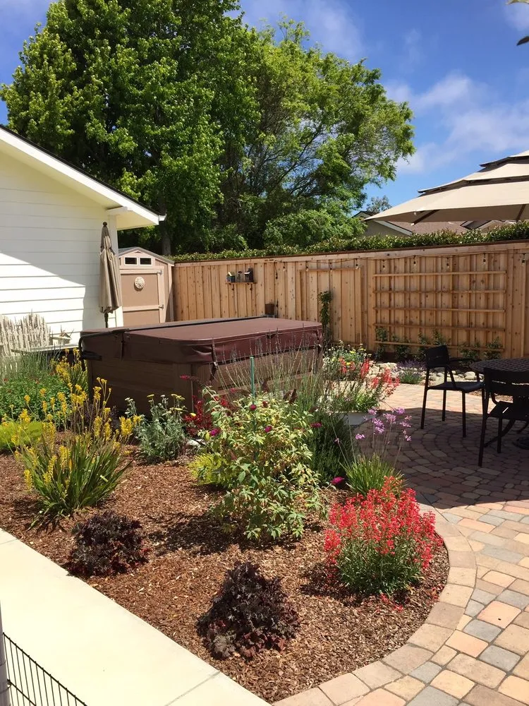 Expert garden landscaping for residential properties across San Luis Obispo, CA - Down To Earth Landscaping