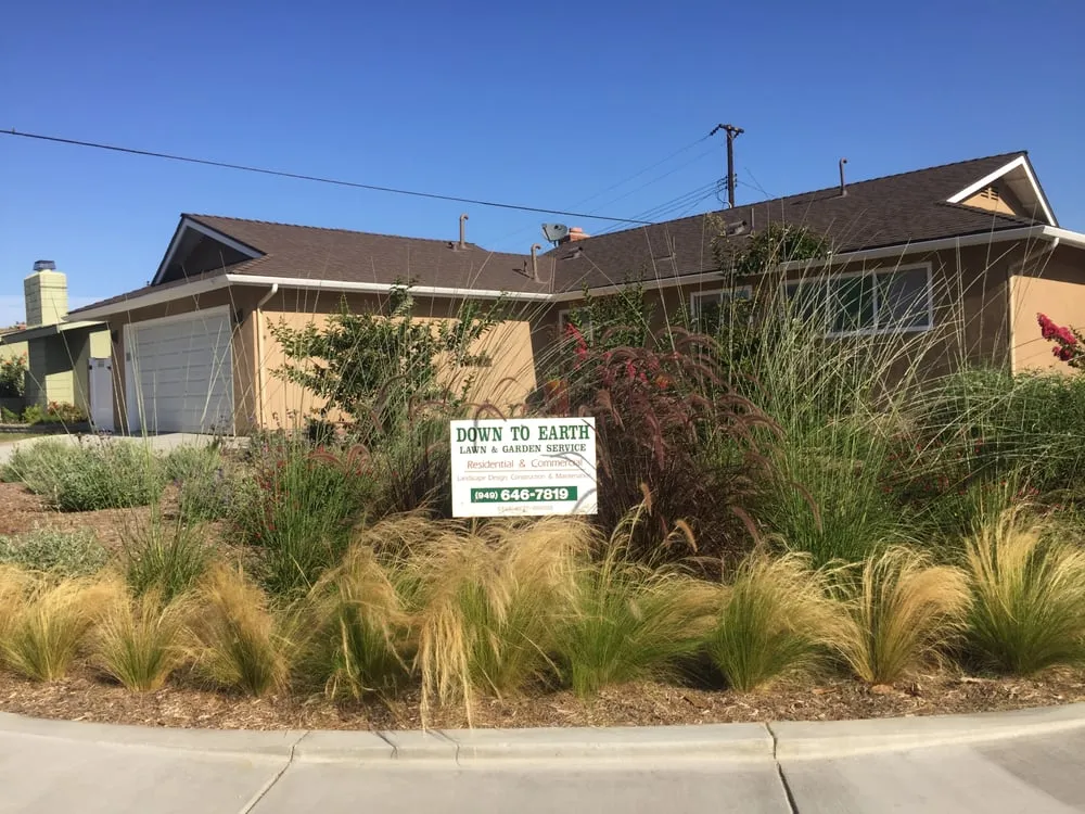 Custom yard maintenance for outdoor upgrades across Costa Mesa, CA - Down To Earth Lawn & Garden Service