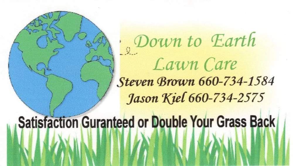 Professional lawn care service in Brookfield, MO - Down To Earth Lawn Care