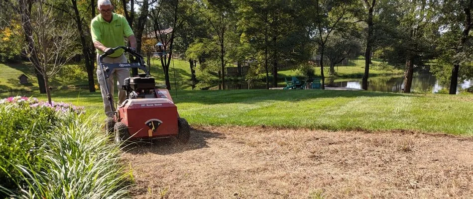 Custom garden landscaping in Delaware, OH - Down to Earth Lawn Care