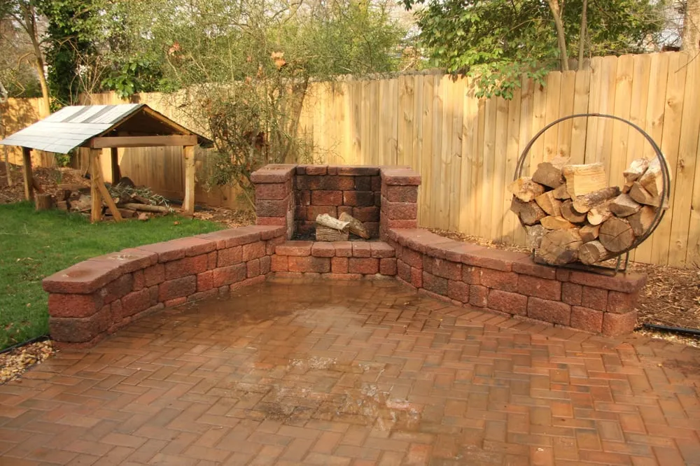 Custom lawn care service with custom design in Greenville, SC by Down to Earth of the Upstate