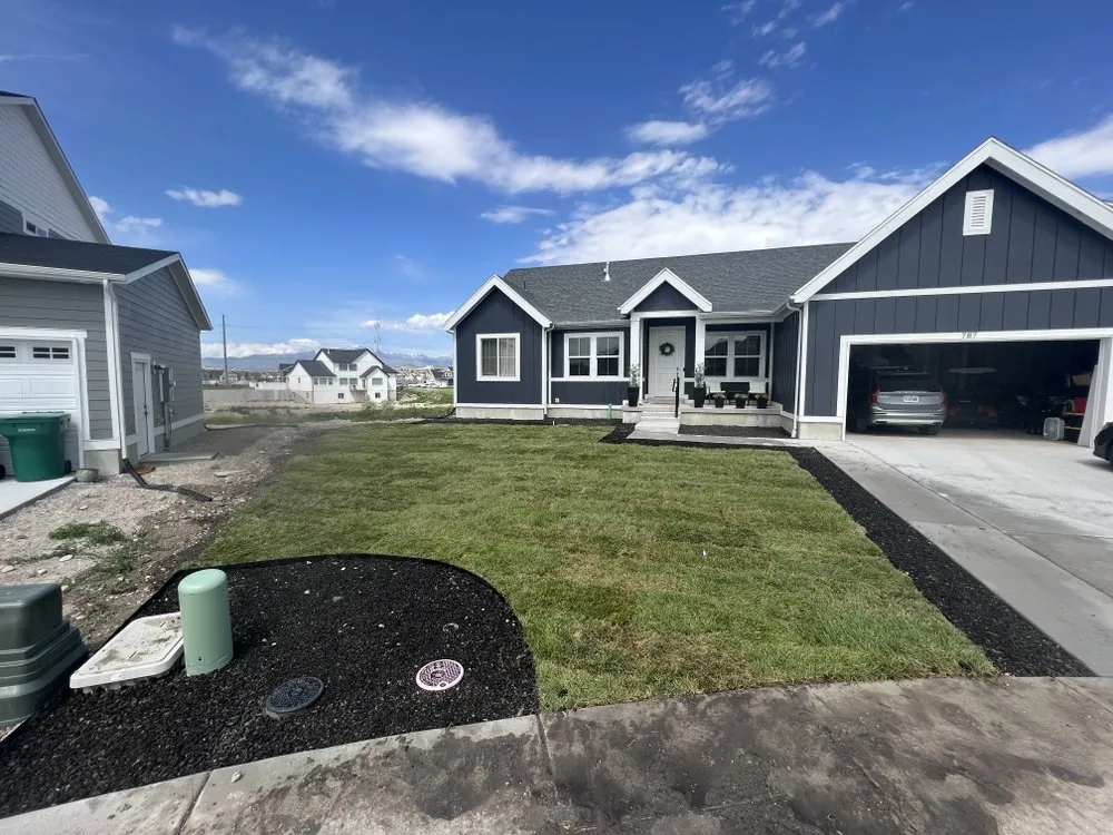 Custom outdoor landscaping in Lehi, UT - Down To Earth Sprinklers