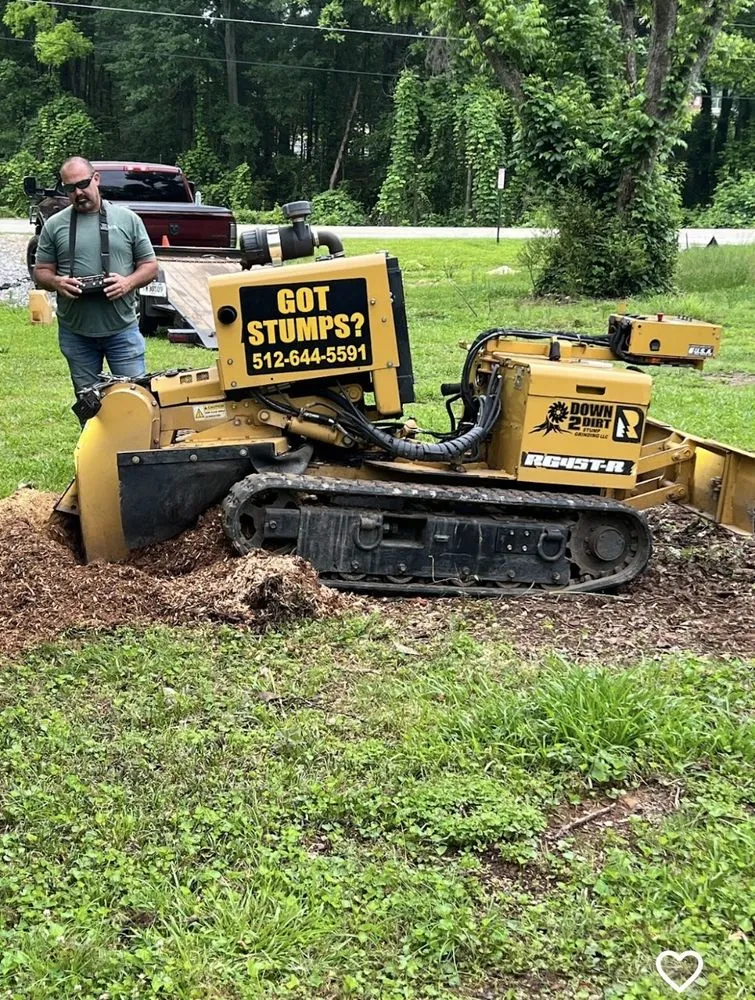 Affordable landscape design in Winder, GA - Down2Dirt Stump Grinding