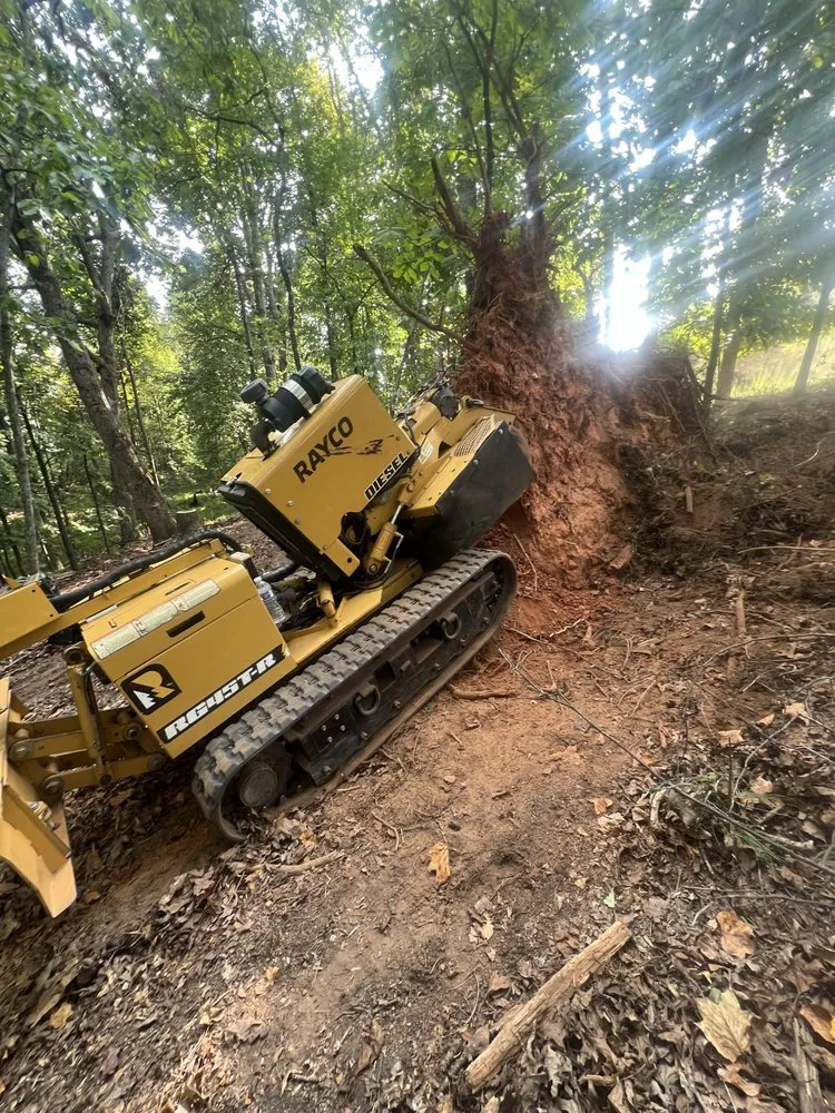 Local outdoor landscaping with custom design across Winder, GA - Down2Dirt Stump Grinding