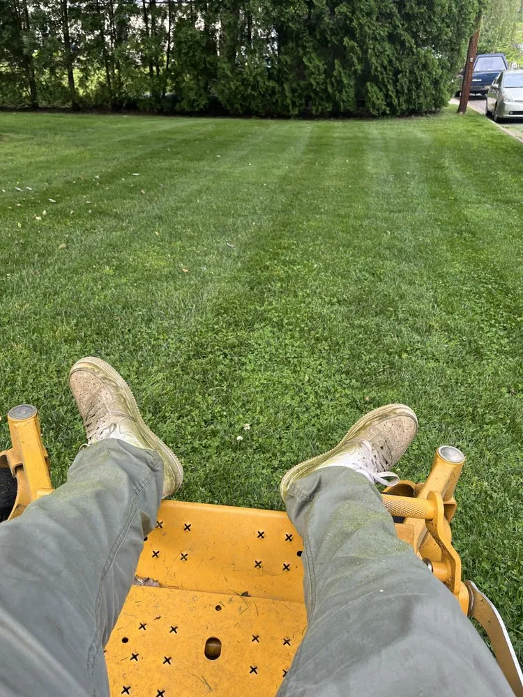 Custom yard cleanup service for year-round maintenance in Marcus Hook, PA by Down2Earth Lawn Care