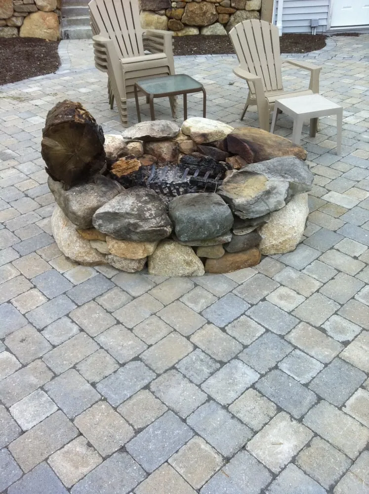 Expert garden landscaping with custom design in North Andover, MA by Downer Brothers Landscaping