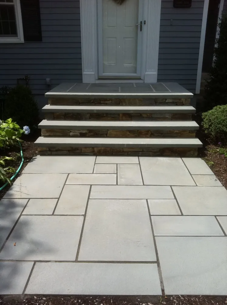 Expert landscape installation for outdoor upgrades in North Andover, MA by Downer Brothers Landscaping