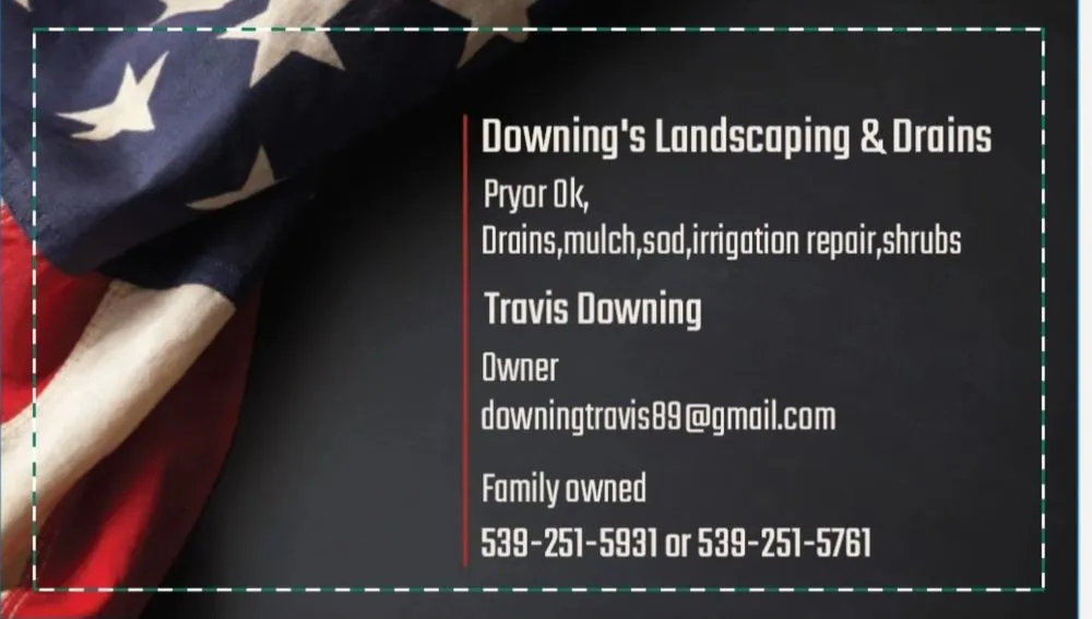 Professional landscape installation for year-round maintenance across Pryor, OK - Downings Landscaping & Drains